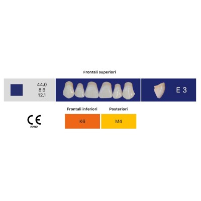 Eray Deluxe 1 Mouth (28 teeth, 4 rows) - Art. E3-K6-M4