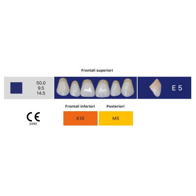 Eray Deluxe 1 Mouth (28 teeth, 4 rows) - Art. E5-K10-M5v