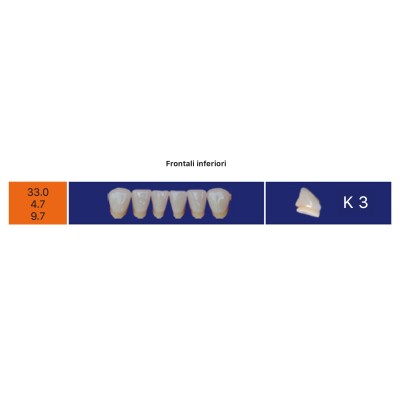 Eray Deluxe 1 Mouth (28 teeth, 4 rows) - Art. H4-K3-M4