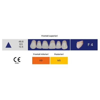 Eray Deluxe 1 Mouth (28 teeth, 4 rows) - Art. F4-K9-M5