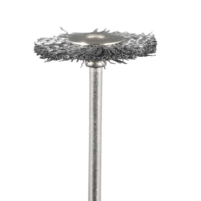 Toothbrush mounted in steel wires - METAL BRUSH