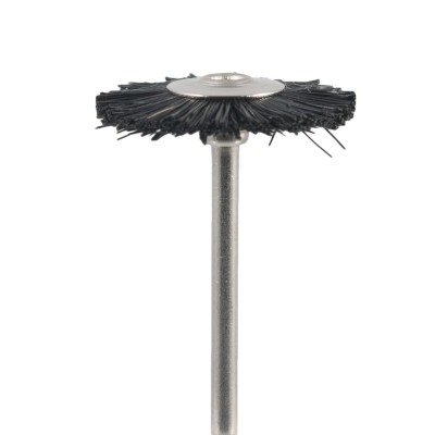 Mounted brush in Chungking hair 10 pcs - BRUSH FOR POLISHING METALS, CERAMICS AND ZIRCONIUM