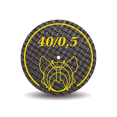 Blade for cutting Cr/Co alloys and noble alloys - BLADE FOR METAL