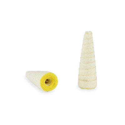 Glass-paper cones 20 pcs - SANDPAPER CONES