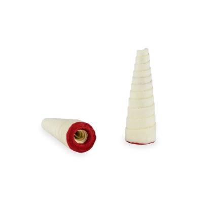 Glass-paper cones 20 pcs - SANDPAPER CONES