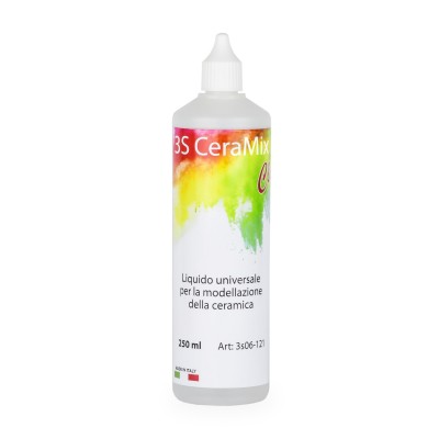 3S CeraMix Classic Liquid 250ml - PLASTICIZING LIQUID FOR CERAMIC MODELING