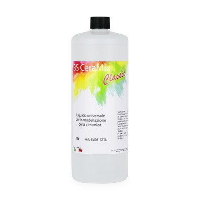 3S CeraMix Classic Liquid 1 lt - PLASTICIZING LIQUID FOR CERAMIC MODELING