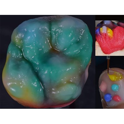 Kit 3S CeraMix Classic Liquid 250ml + Plasticizer Additive 8ml - PLASTICIZER LIQUID FOR CERAMIC MODELING