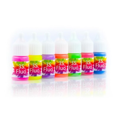 3S Fluo Fluorescent Pigment Powder 1.5gr - COLOURS TO HIGHLIGHT THE MASSES DURING STRATIFICATION