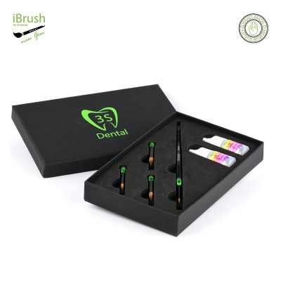 iBrush New Gen Kit - KOLINSKY SABLE CERAMIC BRUSH KIT