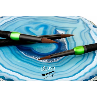 Synthetic iBrush mis. 4 Complete Brush - SYNTHETIC BRISTLE CERAMIC BRUSHES