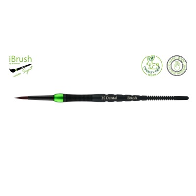 Synthetic iBrush mis. 4 Complete Brush - SYNTHETIC BRISTLE CERAMIC BRUSHES