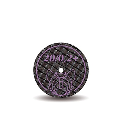 Blade for cutting and processing ceramics, zirconium and lithium disilicate