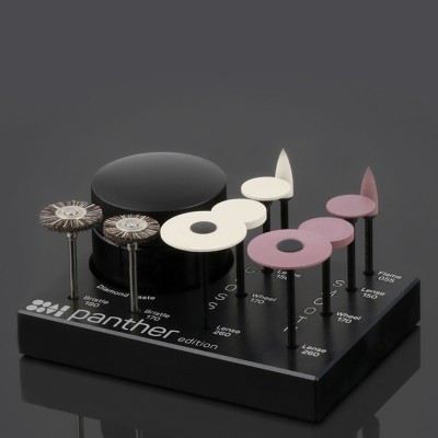 Polishing kit PANTHER by Odt. Fischer Carsten - SPECIAL ZIRCONIUM GOMMINI