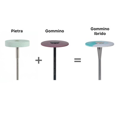 Grommet "HYBRID" - ABRASIVE GROMMETS FOR ZIRCONIUM