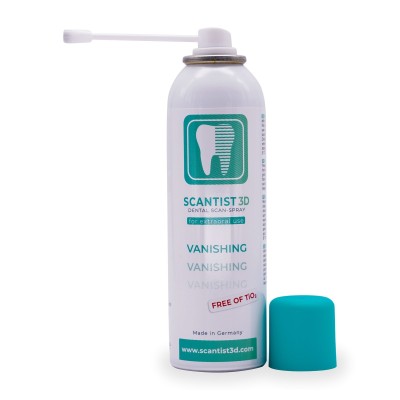3D Vanishing Spray 200 ml - SELF-EVAPORATING MATTING SPRAY FOR SCANS
