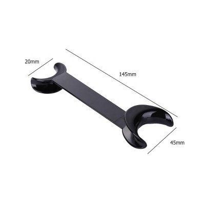 Set of 2 pairs of black mouth openers - MOUTH OPENER FOR PHOTOGRAPHY