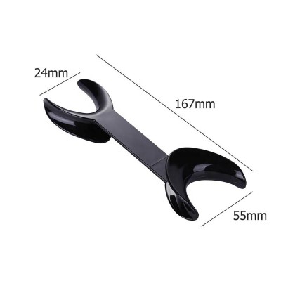 Set of 2 pairs of black mouth openers - MOUTH OPENER FOR PHOTOGRAPHY
