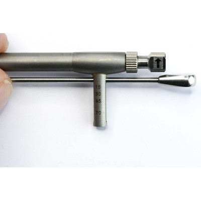 Complete set of 16 screwdrivers for implants