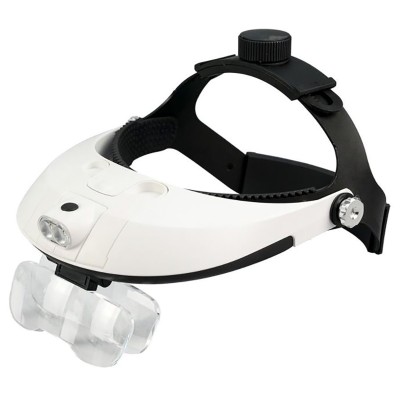 Magnifying glasses with led