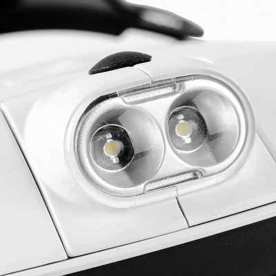 Magnifying glasses with led