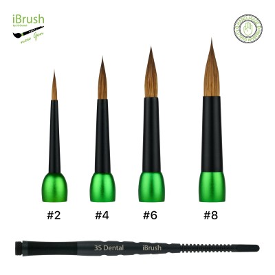 iBrush New Gen Kit - KOLINSKY SABLE CERAMIC BRUSH KIT