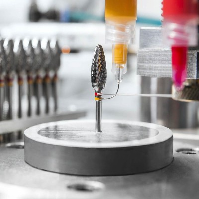 Tungsten carbide cutter for left-handed - SMOOTH CROSS CUT - STANDARD TOOTHING