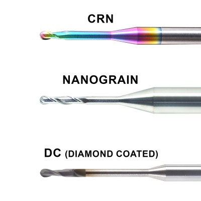 Roland 1.0 (L2: short) CAD-CAM milling cutter for milling machine