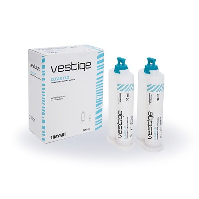 Vestige Clear FLD Fluid - Transparent Silicone Fluid in Cartridge