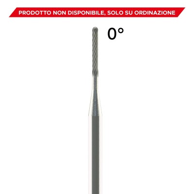 Tungsten carbide cutter for manual milling technology - STRAIGHT CUT FINE TEETH