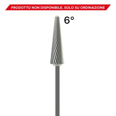 Tungsten carbide cutter for manual milling technology - STRAIGHT CUT FINE TEETH
