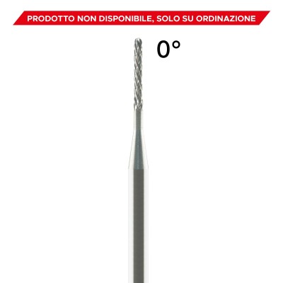 Tungsten carbide milling cutter for manual milling technology - COARSE TOOTH CROSS-CUTTING