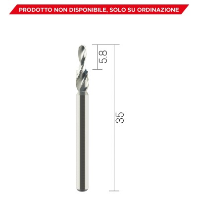 Pindex drill bit for drilling (shank Ø 3mm) - PINDEX CUTTERS
