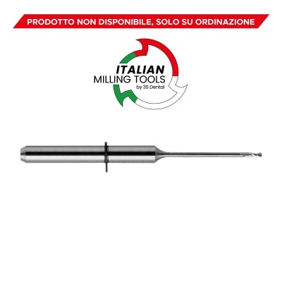 VHF Cutter Ø1 Waxes and Plastics (PMMA) CAD/CAM - CAD/CAM CUTTERS MADE IN ITALY