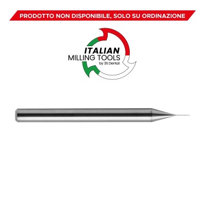 ROLAND Cutter Ø1,50 Waxes, Polyurethane and CAD/CAM Finishing - CAD/CAM Cutters MADE IN ITALY