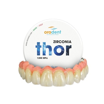 Thor 1200 MPa Zirconia Disc Multilayer Ø98mm