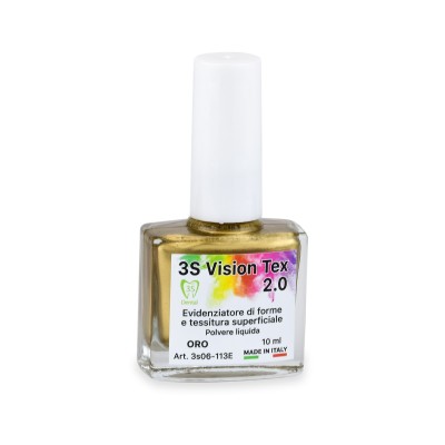 3S Vision Tex 2.0 Silver 10ml + Thinner - LIQUID HIGHLIGHTER