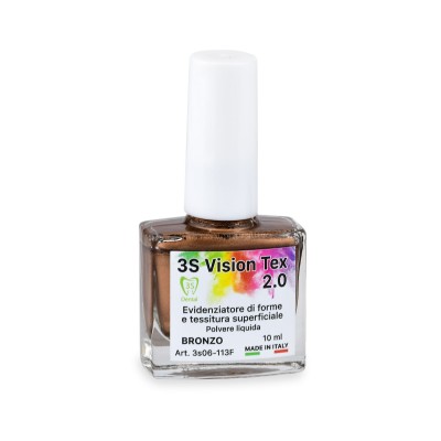 3S Vision Tex 2.0 Silver 10ml + Thinner - LIQUID HIGHLIGHTER
