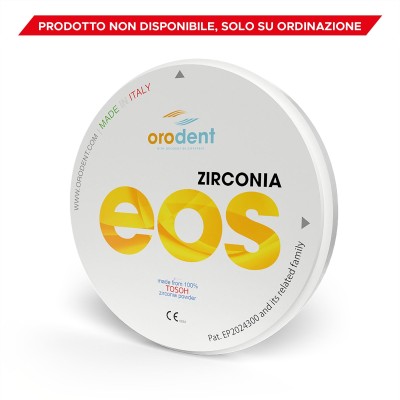 Eos 900/1100 MPa Zirconia Disc Multilayer Ø98mm