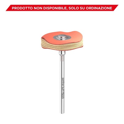 Special mounted brush 220 - RUBBER FOR RESIN FINISHING AND POLISHING