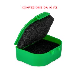10 Scatoline porta lavori con spugna 5,7x4,4x2 cm - Art. 3s06-068