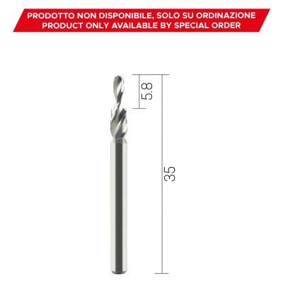 Pindex drill bit for drilling (shank Ø 3mm) - PINDEX CUTTERS