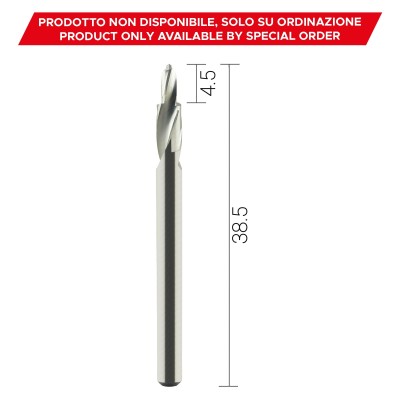 Pindex drill bit for drilling (shank Ø 3mm) - PINDEX CUTTERS