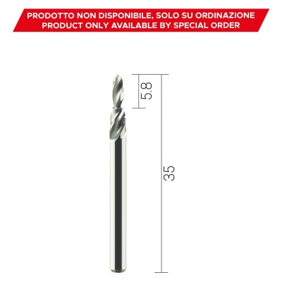 Pindex drill bit for drilling (shank Ø 3mm) - PINDEX CUTTERS