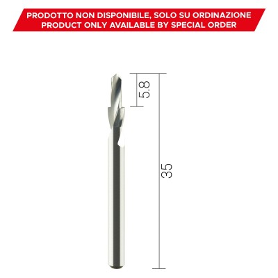 Fresa Pindex per foragessi (gambo Ø 3mm) - FRESE PINDEX