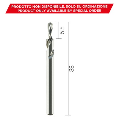 Pindex drill bit for drilling (shank Ø 3mm) - PINDEX CUTTERS