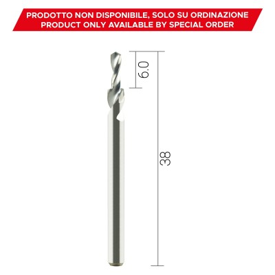 Pindex drill bit for drilling (shank Ø 3mm) - PINDEX CUTTERS
