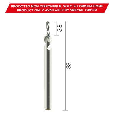 Pindex drill bit for drilling (shank Ø 3mm) - PINDEX CUTTERS