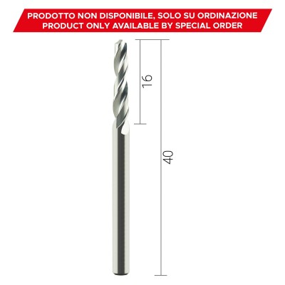 Fresa Pindex per foragessi (gambo Ø 3mm) - FRESE PINDEX