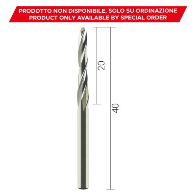 Pindex drill bit for drilling (shank Ø 3mm) - PINDEX CUTTERS